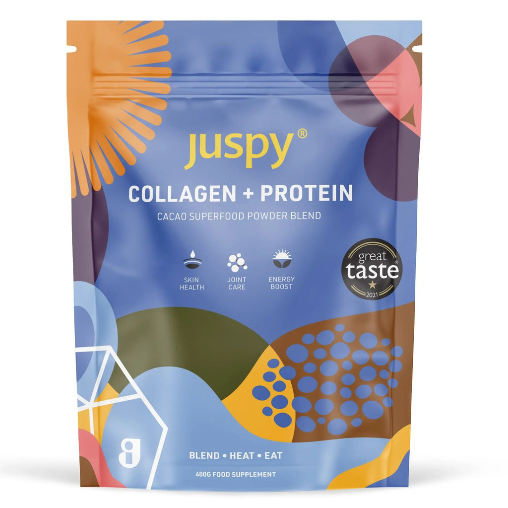 Juspy Premium Marine Collagen Powder + High Protein Cacao Superfood Blend Juspy Au supplements