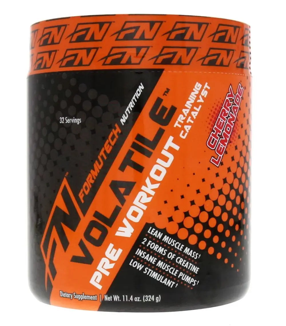 Formutech Nutrition Volatile Pre Workout, Cherry Lemonade, w/2 Forms of Creatine Formutech Nutrition Au supplements