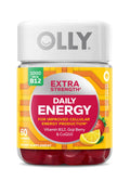 OLLY Extra Strength Daily Energy Gummy, Caffeine Free, 1000mcg Vitamin B12, CoQ10, Goji Berry, Adult Chewable Supplement OLLY Au supplements