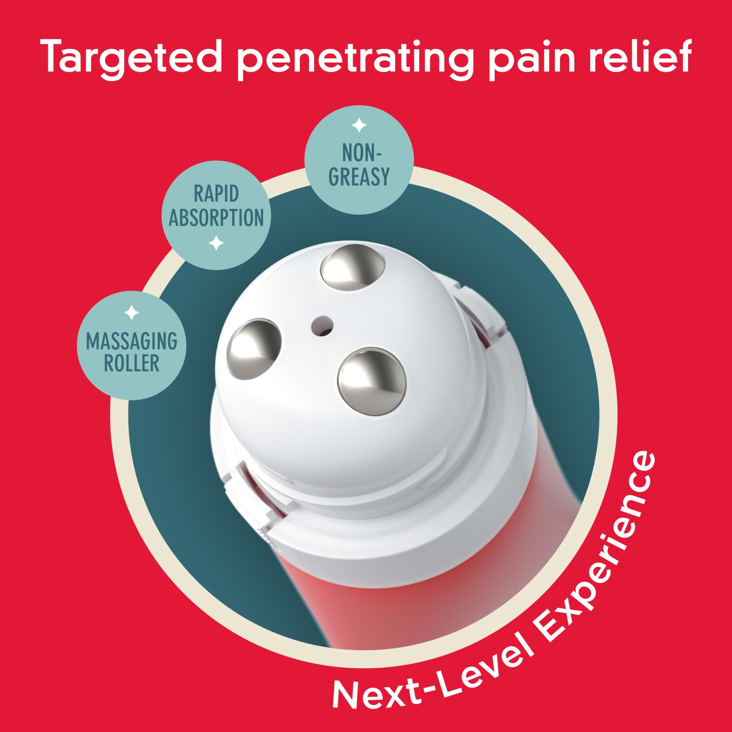Tylenol Precise Cooling Cream, Strong Pain Relief with Fast-Acting Sensation, 4% Lidocaine, 1% Menthol, Maximum OTC Strength Relief for Back, Muscle & Joint, Numbing Cream Rollerball Applicator, 4 oz Tylenol Au supplements