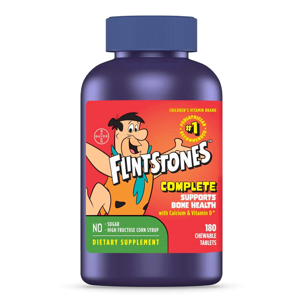 Flintstones Vitamins Chewable Kids Vitamins, Complete Multivitamin & L’il Critters Fiber Daily Gummy Supplement for Kids Flintstones Vitamins Au supplements