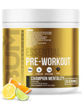 RAW Essential Pre-Workout Powder (Champion Mentality) - Chris Bumstead Sports Nutrition Supplement for Men & Women - Preworkout Energy Powder with Caffein