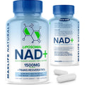 Liposomal NAD+ Trans-Resveratrol Supplement 1500mg - 120 Capsules - Liposomal NAD Supplements for Women and Men, High Purity-NAD Cell Regenerator, Cognitive & Anti Aging Supplement for Women & Men MAXLIFE NATURALS Au supplements