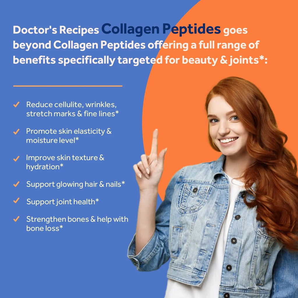 Doctor's Recipes Multi Collagen Complex with Golden Turmeric, Vitamin C, Biotin, Hyaluronic Doctor's Recipes Au supplements