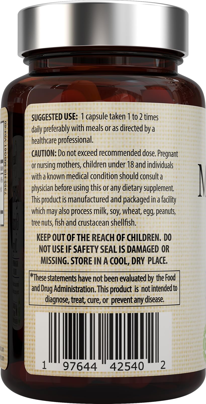 Nature’s Potent Magnesium Glycinate 200mg | High Absorption Chelated Magnesium | Sleep, Calm & Muscle Cramp Support | Vegan Supplement | 60 Capsules Nature's Potent Au supplements