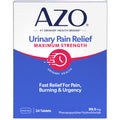 AZO Urinary Pain Relief Maximum Strength, Fast relief of UTI Pain, Burning & Urgency, Targets Source of Pain, #1 Most Trusted Brand, 24 Tablets AZO Au supplements