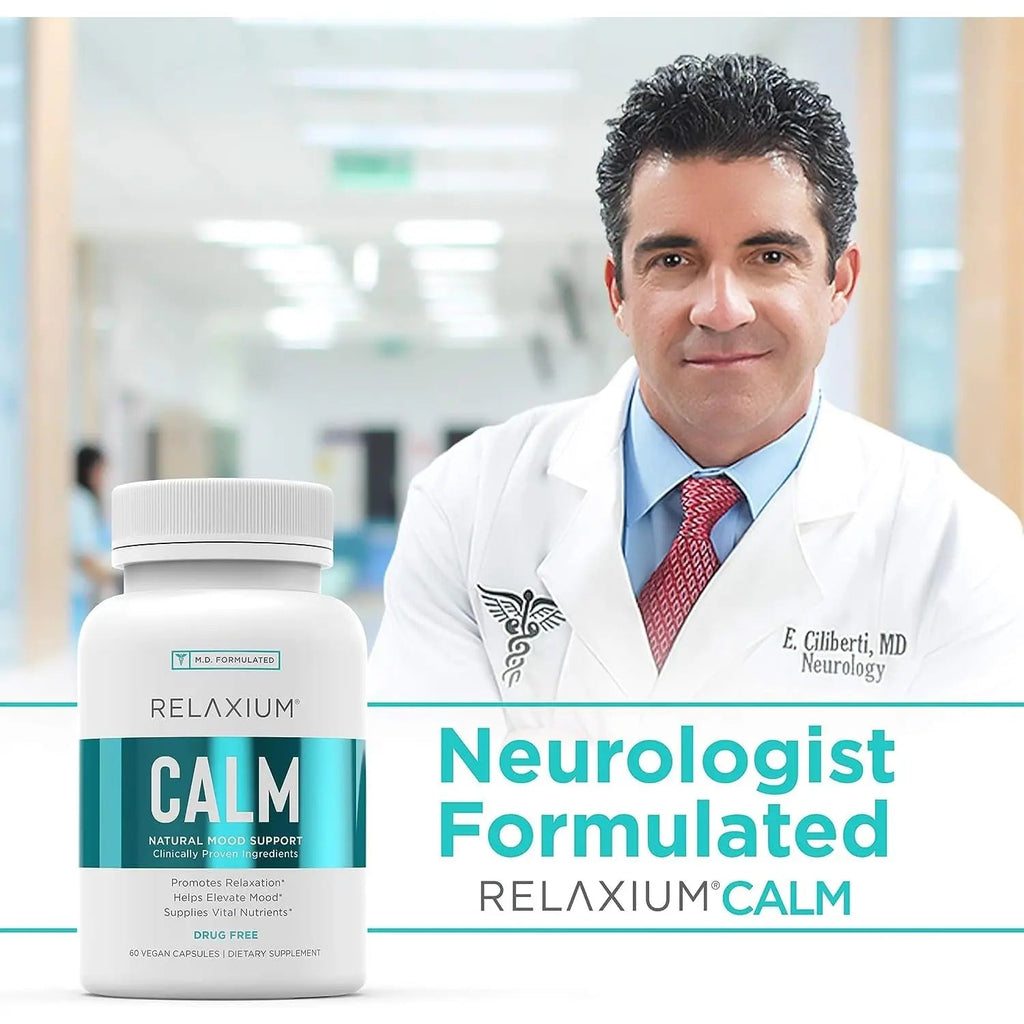 Relaxium Calm, Non-Habit Forming, Stress & Mood Support Supplement Relaxium Au supplements