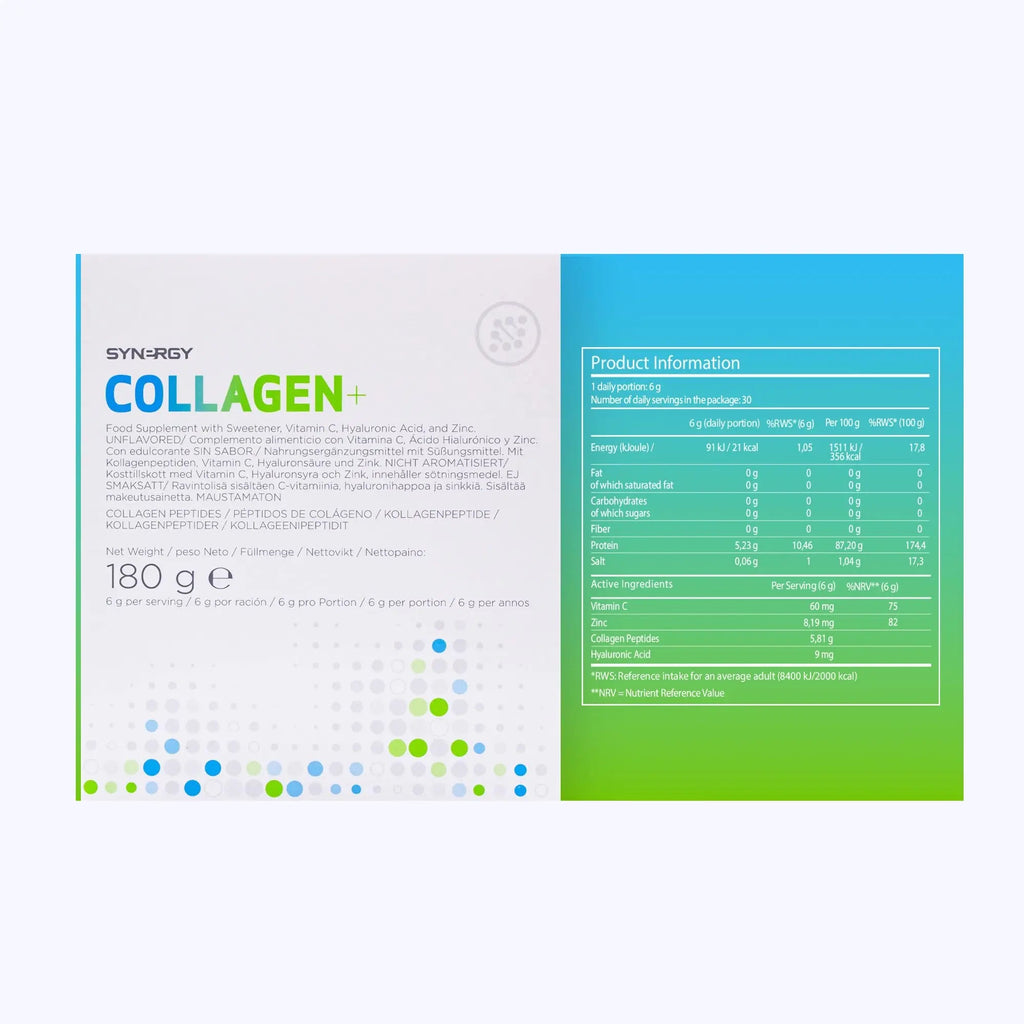 Synergy Worldwide Collagen+ 30 doses | 5810mg Collagen with Vitamin C, Hyaluronic Acid and Zinc Synergy Worldwide Au supplements