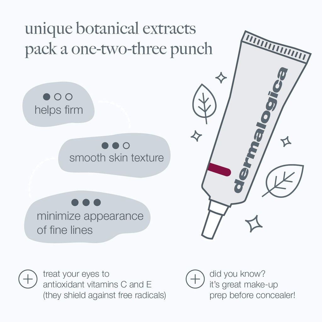 Dermalogica Multivitamin Power Firm Eye Cream with Antioxidant Vitamins, Anti-Aging Wrinkle Firming