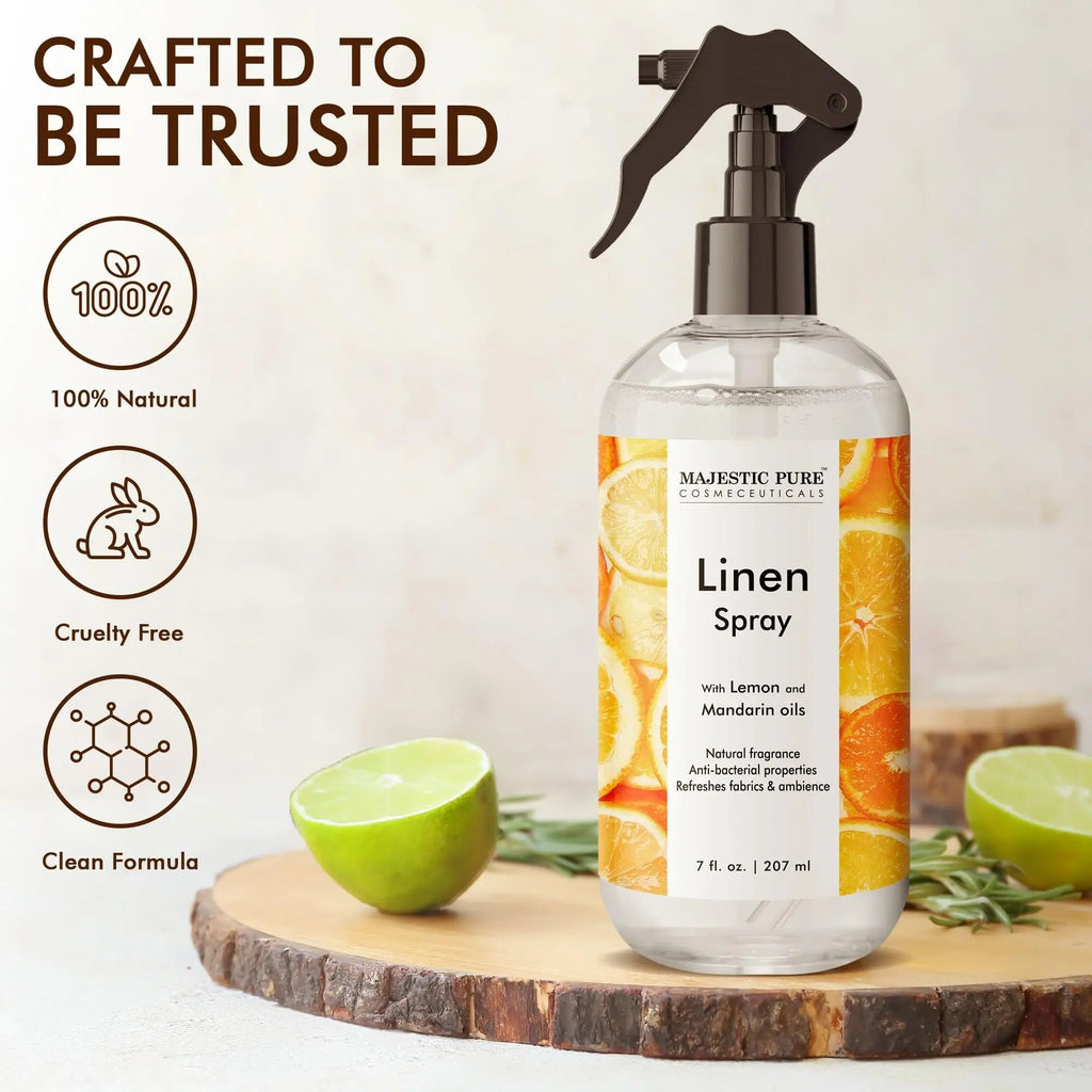 Majestic Pure Linen Spray | All Natural Fragrance | Spray for Pillows, Bedding, Sheets, Clothing MAJESTIC PURE Au supplements