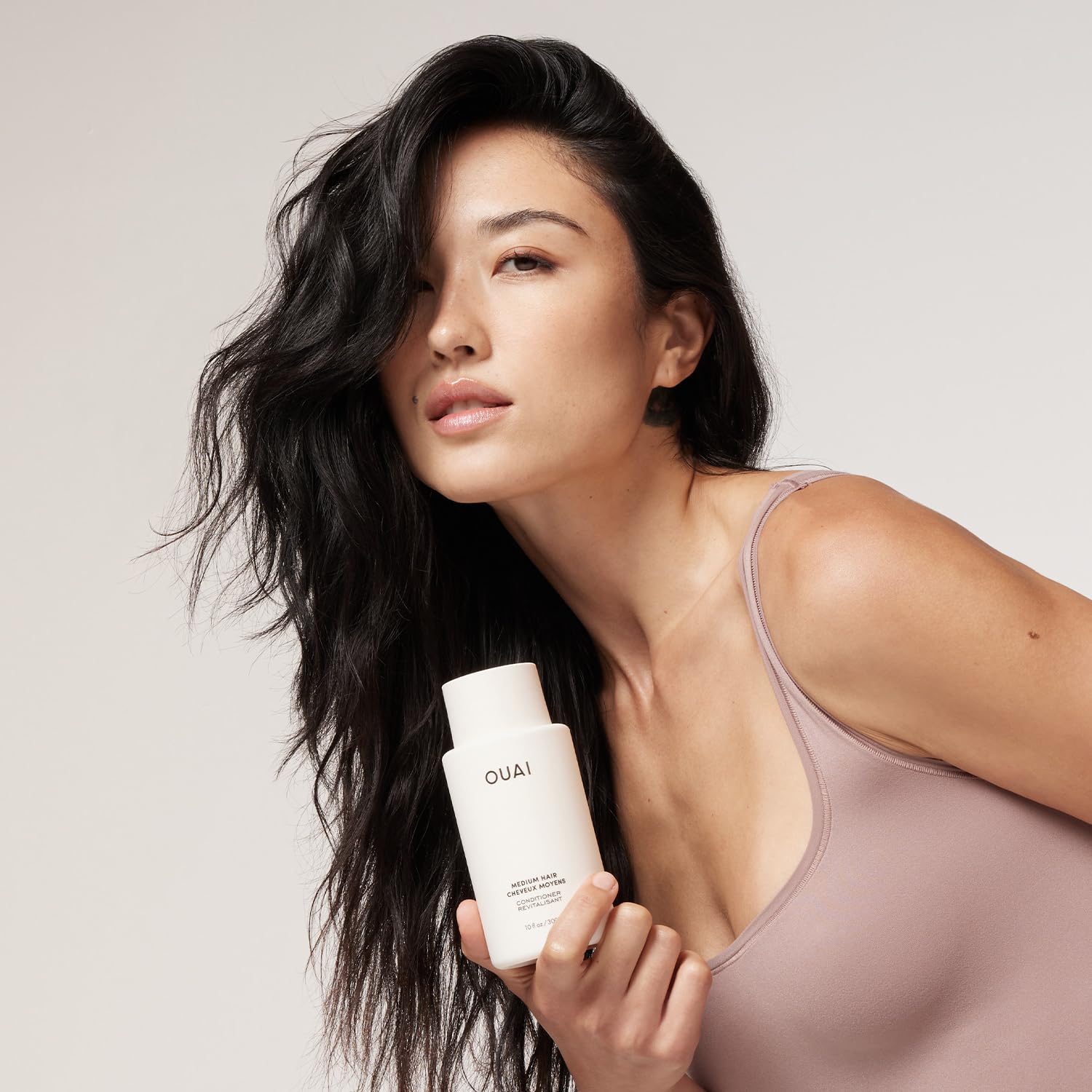 OUAI Medium Conditioner Travel Size - Hydrating Hair Conditioner with Coconut Oil, Babassu Oil, and Keratin - Strengthens, Repairs and Adds Shine - Paraben and Phthalate Free Hair Care Products (3 Oz) OUAI Au supplements