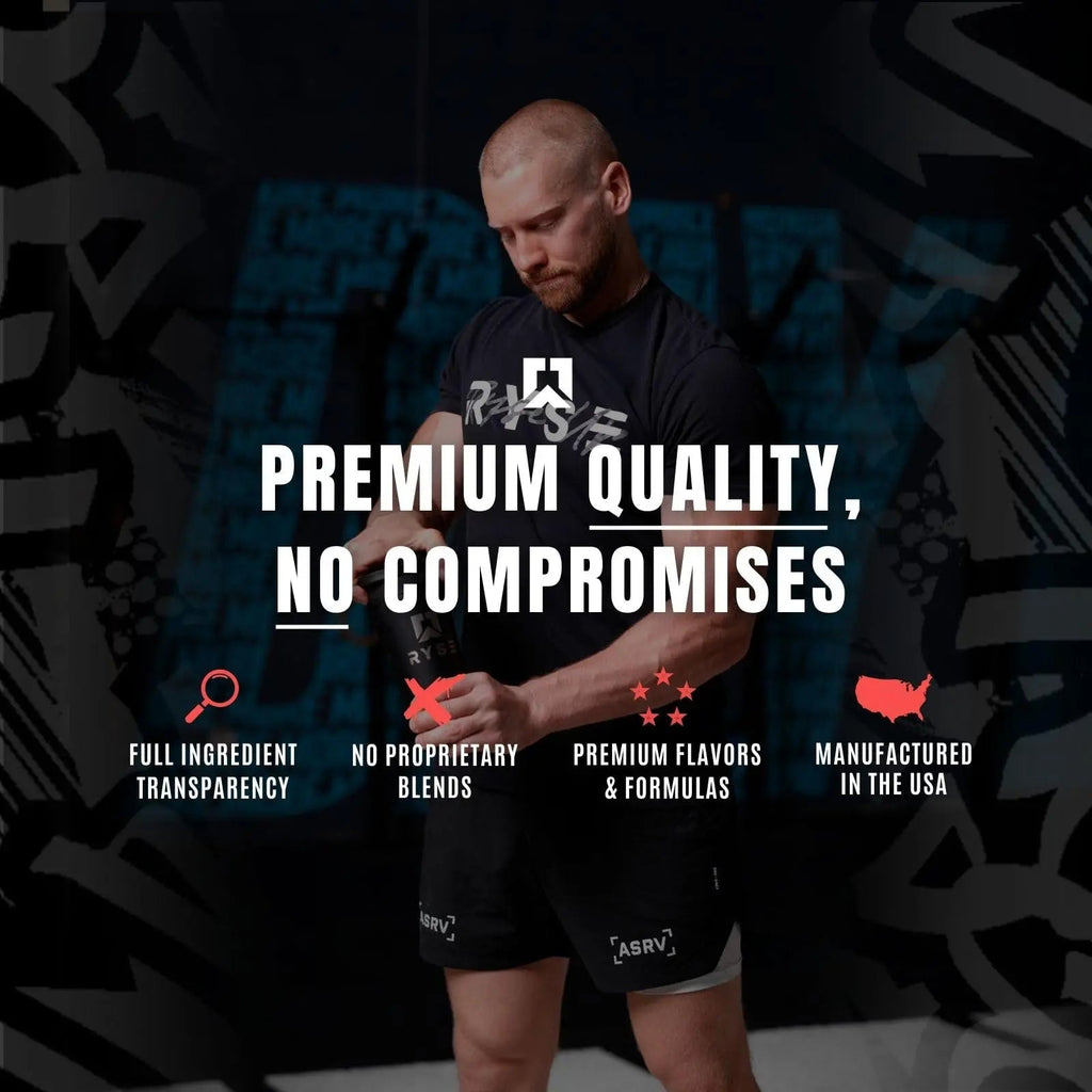 RYSE Up Supplements Project Blackout Pump Powder | Pump, Power, Endure | Betaine RYSE Up Supplements Au supplements