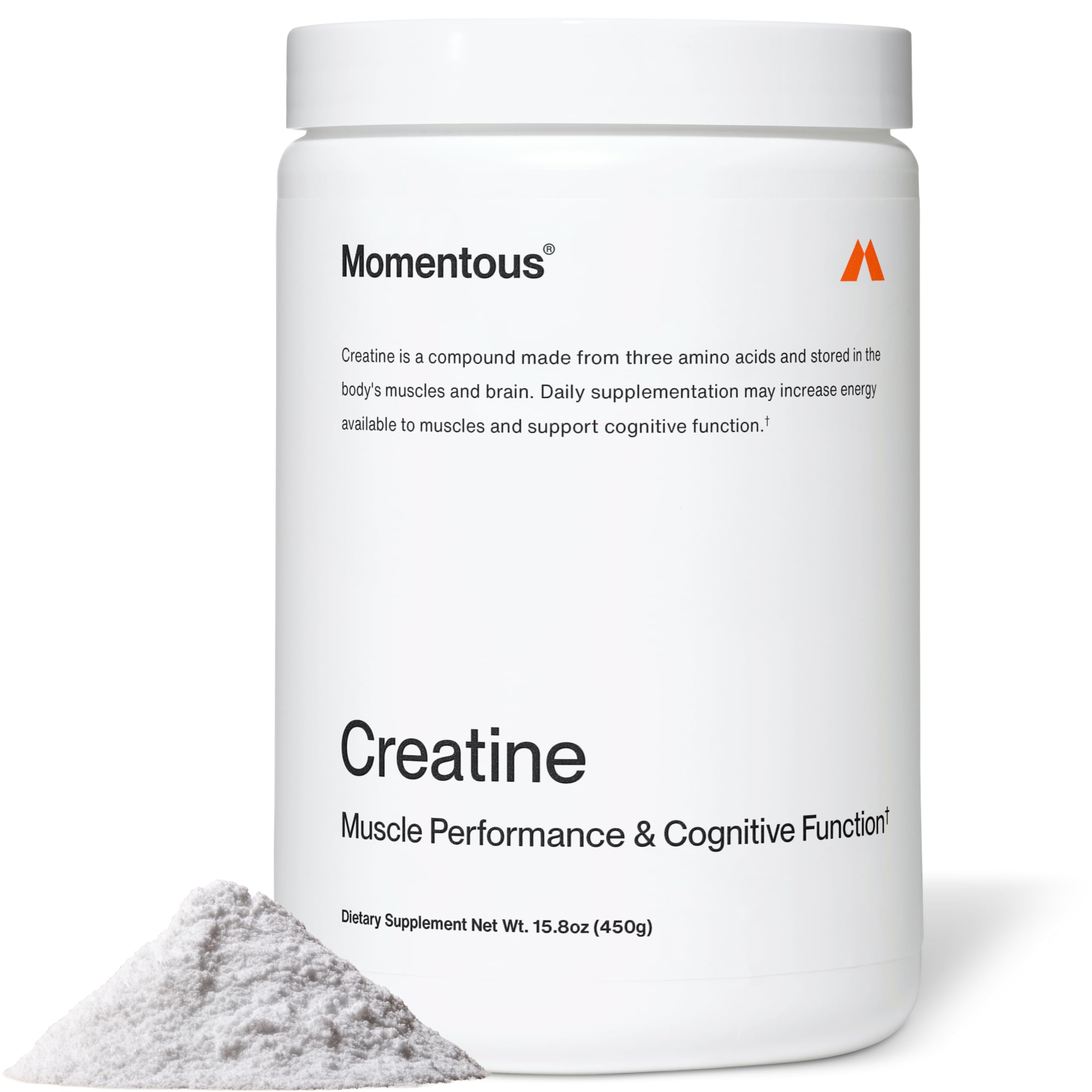 Momentous Creatine Monohydrate Powder - Creatine Powder - Supports Strength, Lean Muscle, & Recovery for Men & Women