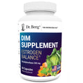 Dr. Berg DIM Supplement Estrogen Balance - Original Estrogen Supplement for Women with Diindolylmethane for Menstrual Symptoms & Menopause Relief & Black Pepper for Enhanced Absorption - 60 Capsules Dr. Berg Nutritionals Au supplements