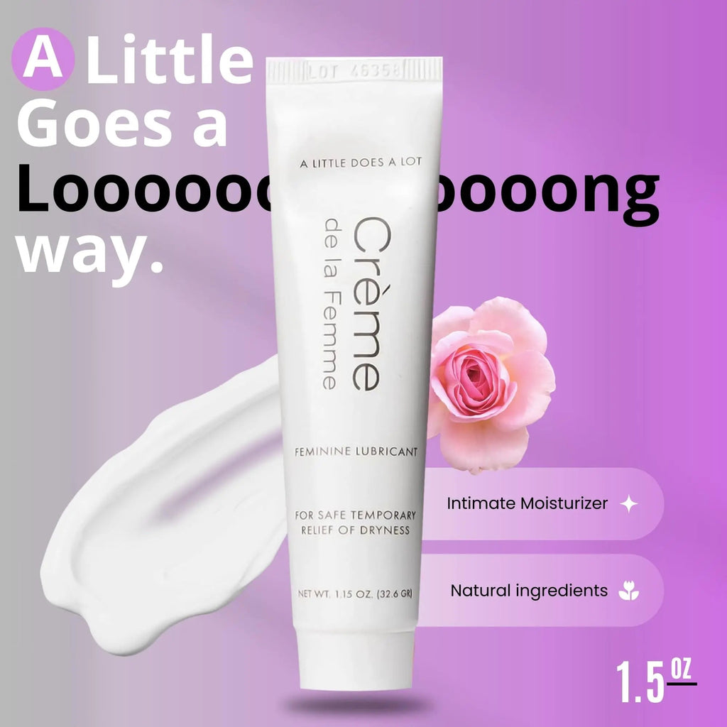 Crème De La Femme Daily Vaginal Moisturizing Cream for Long-Lasting Relief from Feminine Dryness Creme de la Femme Au supplements