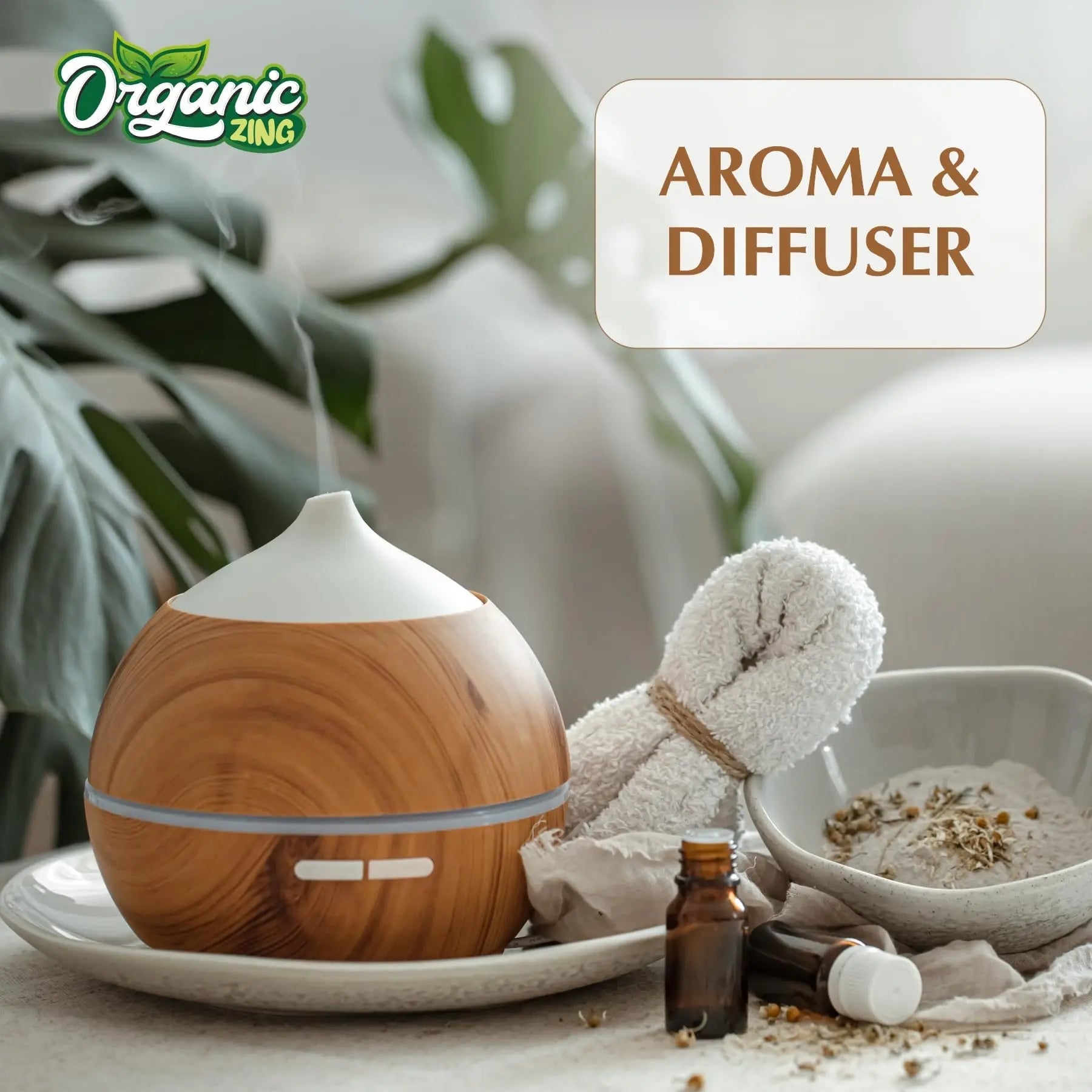 Organic Zing Cinnamon Aroma & Diffuser Oil for DIY Candle & Soap Making - Oil - 30 ml ORGANIC ZING Au supplements