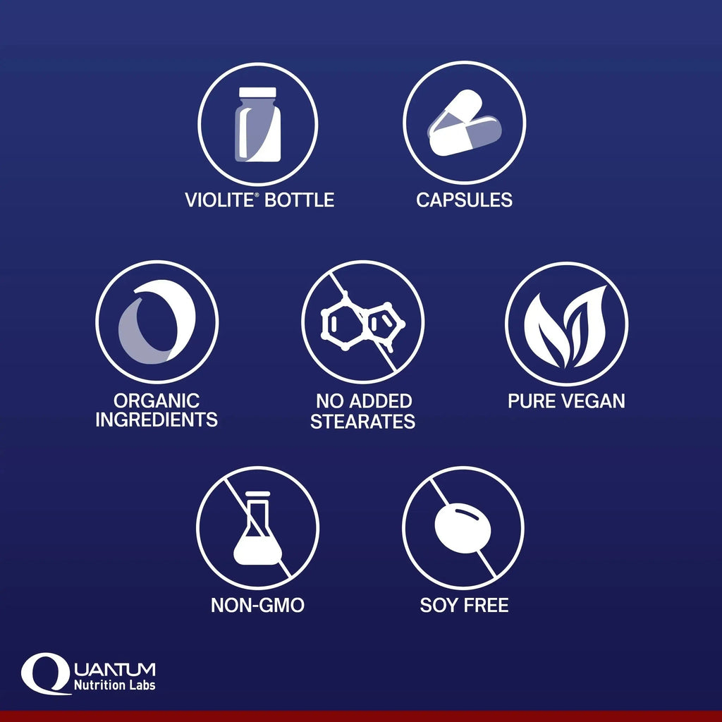 QNL Quantum Plant Multi-Vitamin - Complete Multivitamin - Immune Support for Adults - Natural Multivitamin for Men & Women Quantum Nutrition Au supplements
