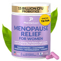 Natural Menopause Supplements for Women - Perimenopause Supplements for Hormonal Balance, Bloating & Mood Swings | Hot Flashes Menopause Relief w/Probiotics & Prebiotics, Black Cohosh & Chasteberry PharmaSupps Au supplements