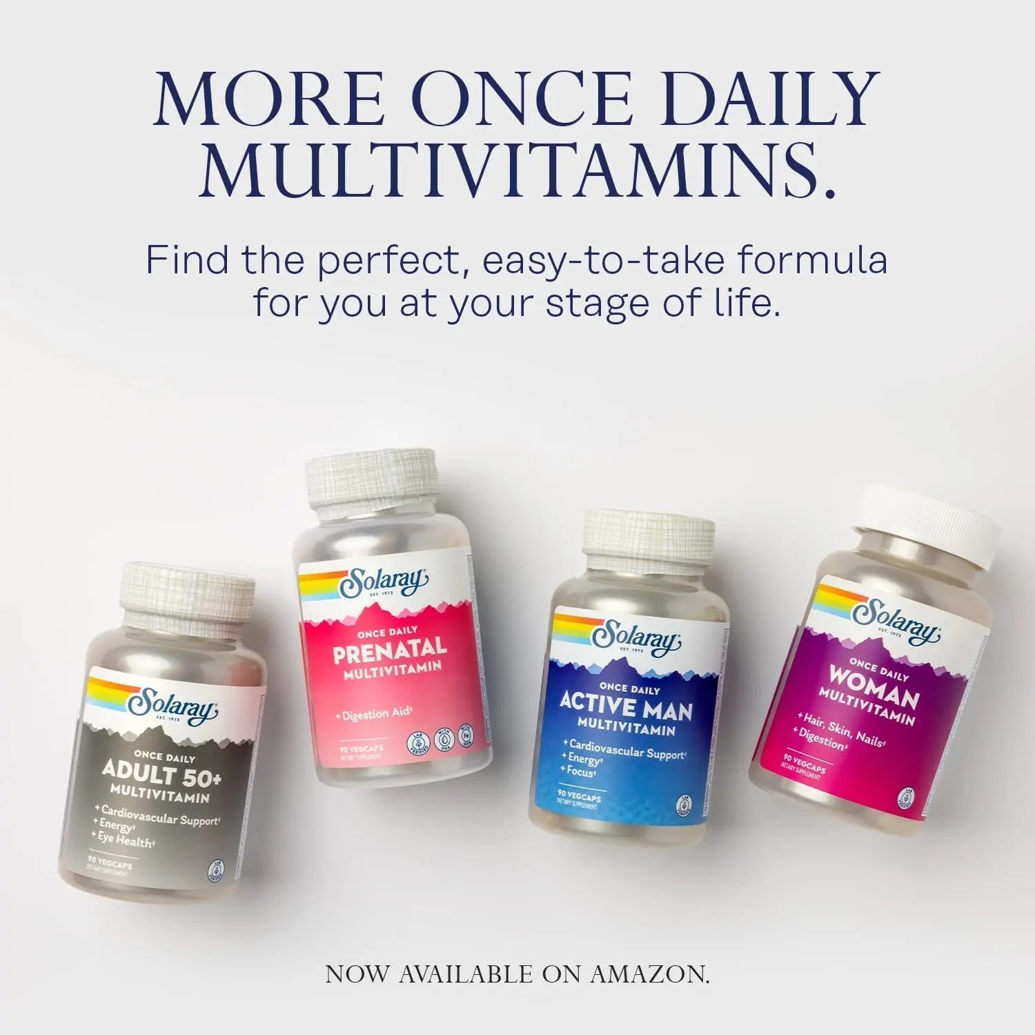 SOLARAY Once Daily Active Man Multivitamin - Cellular Energy and Immune Support Supplement w/Vitamin D, Vitamin C, B12, B6, Zinc, Lutein SOLARAY Au supplements