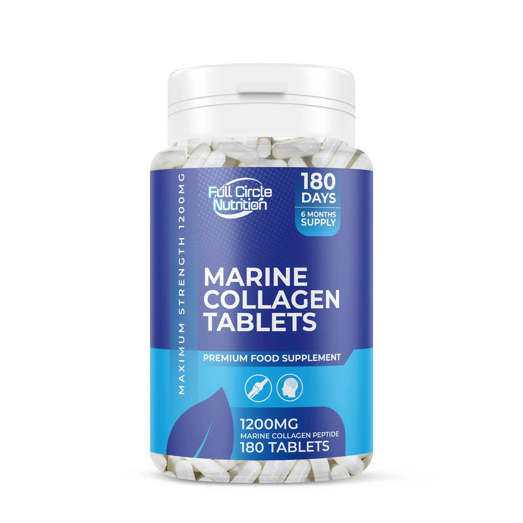 Marine Collagen Tablets 1200MG - 2400MG - 180 Days Supply Generic Au supplements