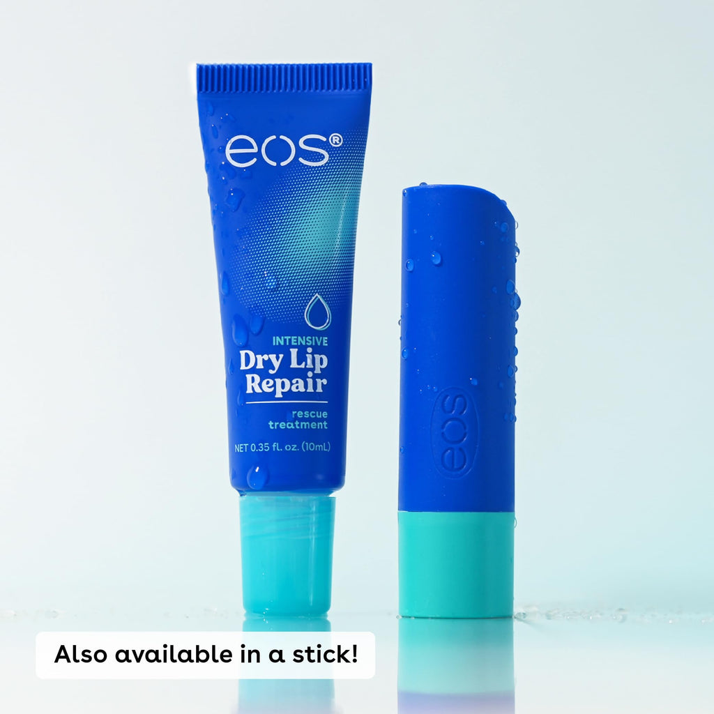 eos The Hero Lip Repair, Extra Dry Lip Treatment, 24HR Moisture, Natural Strawberry Extract, 0.35 fl oz, 2-Pack