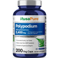 NusaPure Polypodium Leucotomos 10:1 Extract, 240 mg Equivalent to 2400mg 200 Veggie Capsules (Vegetarian, Non-GMO, Vegan) NusaPure Au supplements