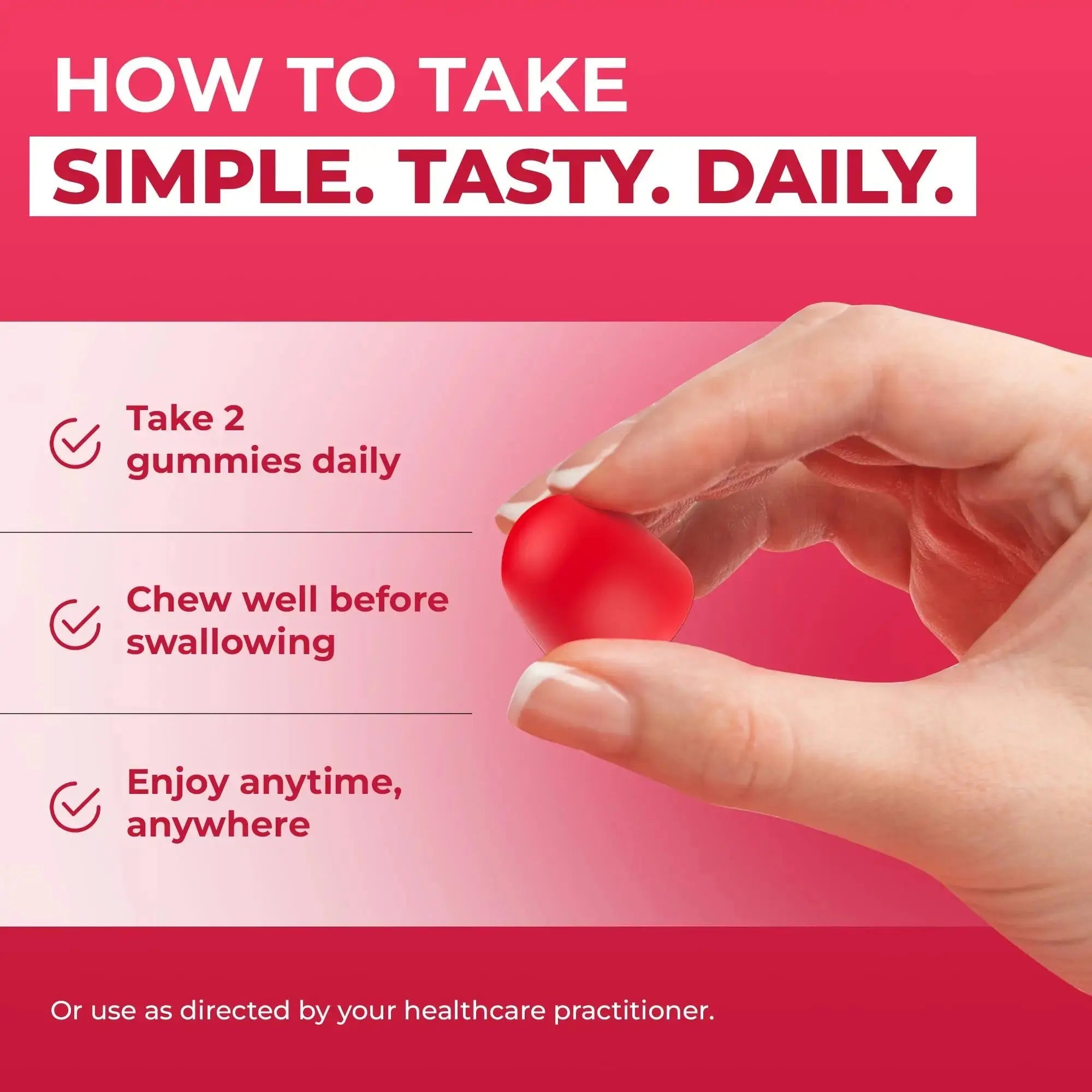 Ollyoo Multivitamin Gummies for Adults | Cherry & Strawberry Flavor | Great Source of Vitamin A & Essential Nutrients | Ollyoo Au supplements