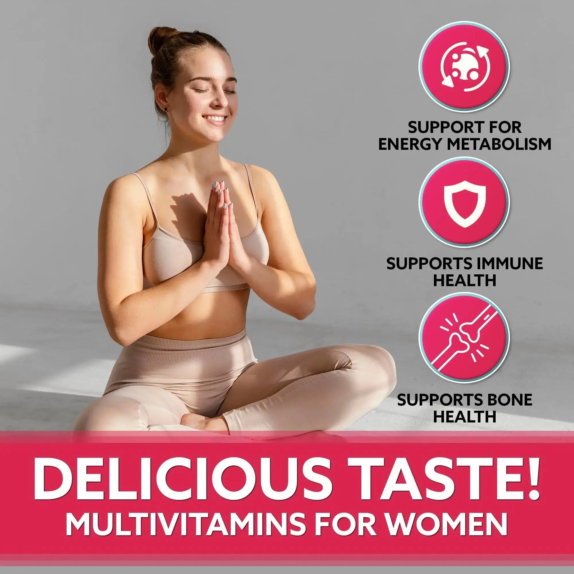 Droppels Women's Multivitamin Gummies with Folic Acid, Vitamins A, D, C, E, K, B6, B12, Biotin & More | Vegan, Non-GMO & Pectin-Based Daily Vitamins for Women | Droppels Au supplements