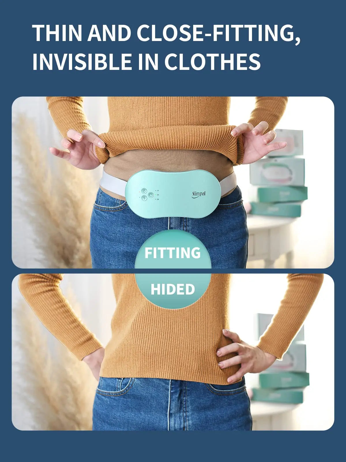 Slimpal Period Heating Pad for Cramps, FSA HSA Eligible Approved, Portable Heat Pad Slimpal Au supplements