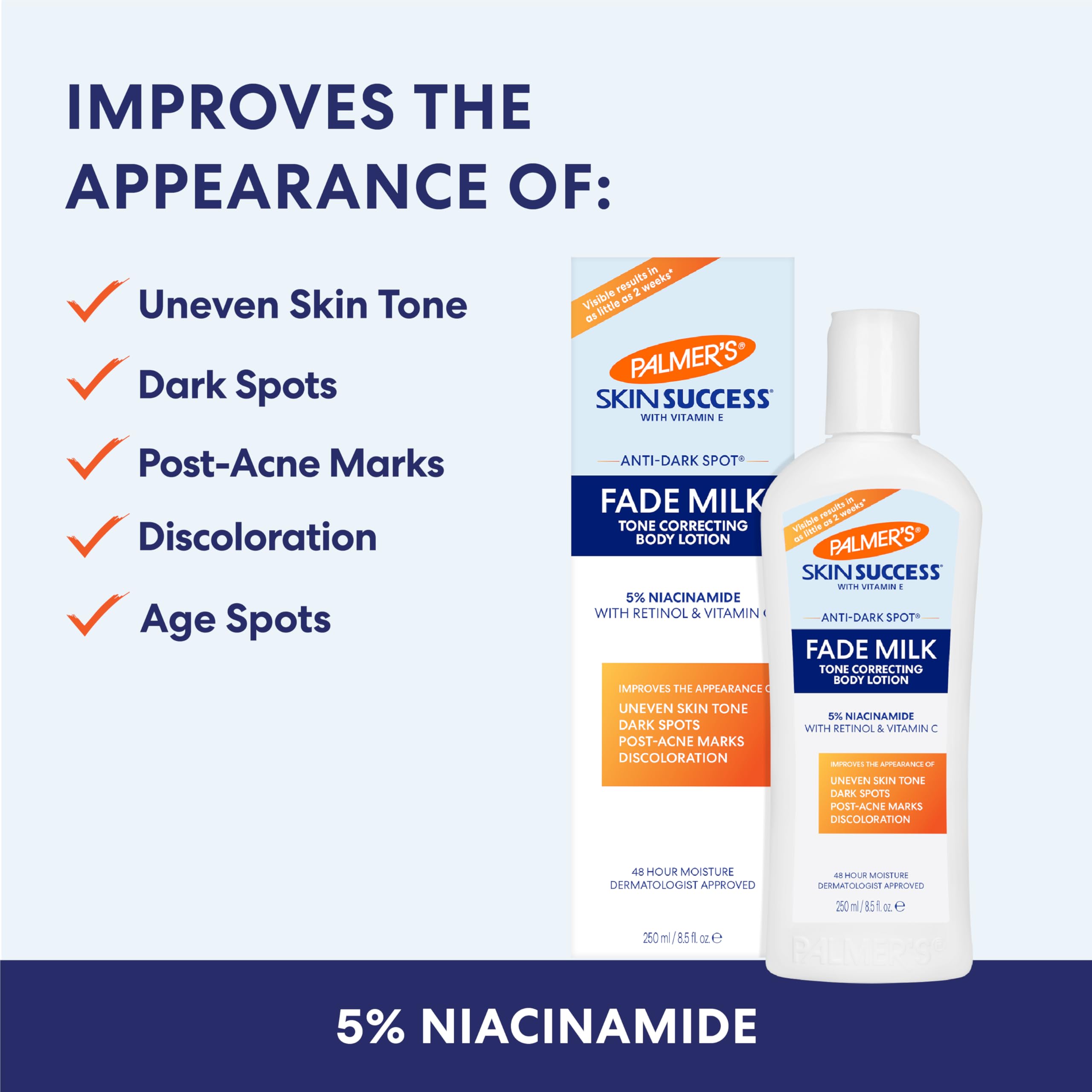 Palmer's Skin Success Anti-Dark Spot Fade Milk Body Lotion, 8.5 Ounce
