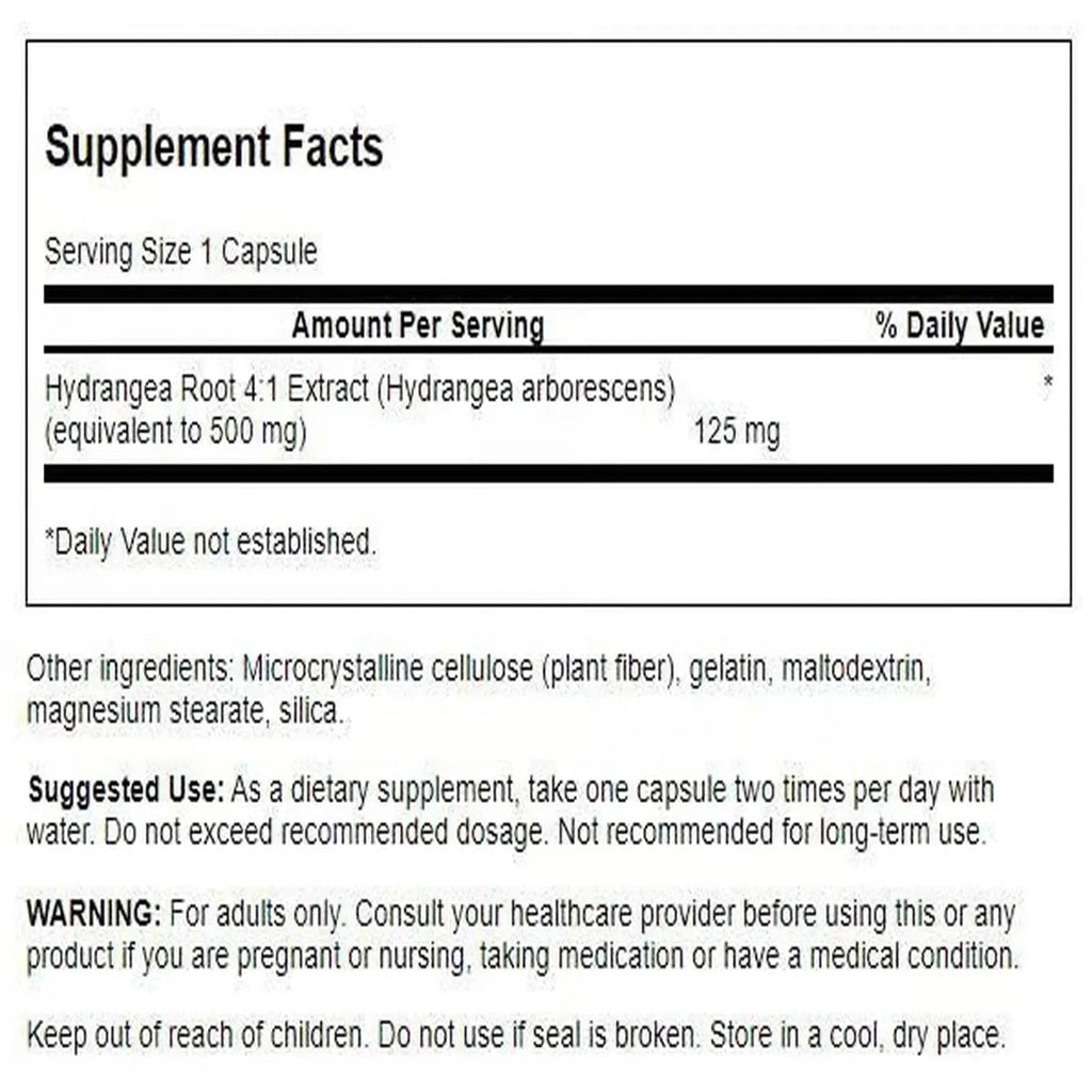 Swanson Hydrangea Root Extract - Herbal Supplement Promoting Traditional Urinary Tract Health - May Support Prostate Health for Men - (90 Capsules) Swanson Au supplements