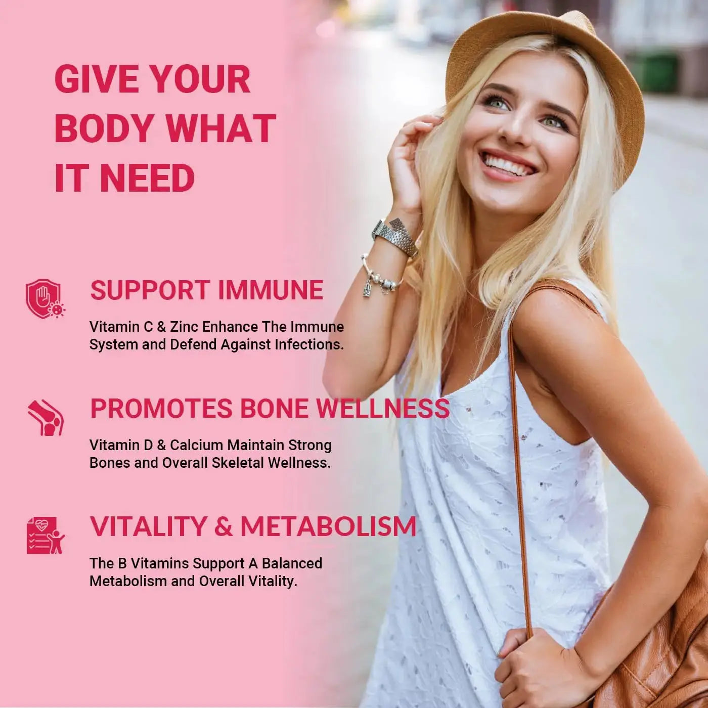 Wiszeen Sugar Free Methylated Multivitamin for Women Gummies, Biotin, Collagen, Calcium, Magnesium, Inositol, Folate, Iron, Vitamin A, C, D, E Wiszeen Au supplements
