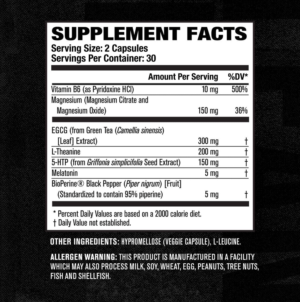 Jacked Factory Lean PM Night Time Fat Burner, Sleep Aid Supplement, & Appetite Suppressant Jacked Factory Au supplements