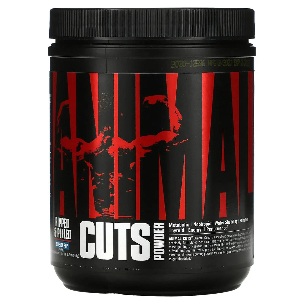 Universal Nutrition Animal Cuts Powder - Metabolic Enhancer, Nootropics, Carnitine Animal Au supplements