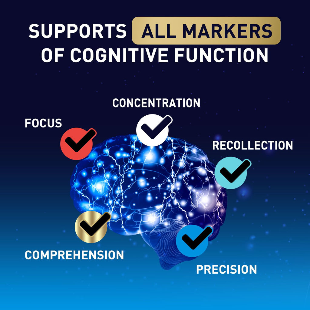 Brain Supplements for Memory and Focus with Phosphatidylserine, Nootropic Memory Supplement Gummy for Brain Health, Concentration, Mental & Cognitive Support, Focus Vitamins with B6 & B12-60 Gummies Nature's Nutrition Au supplements