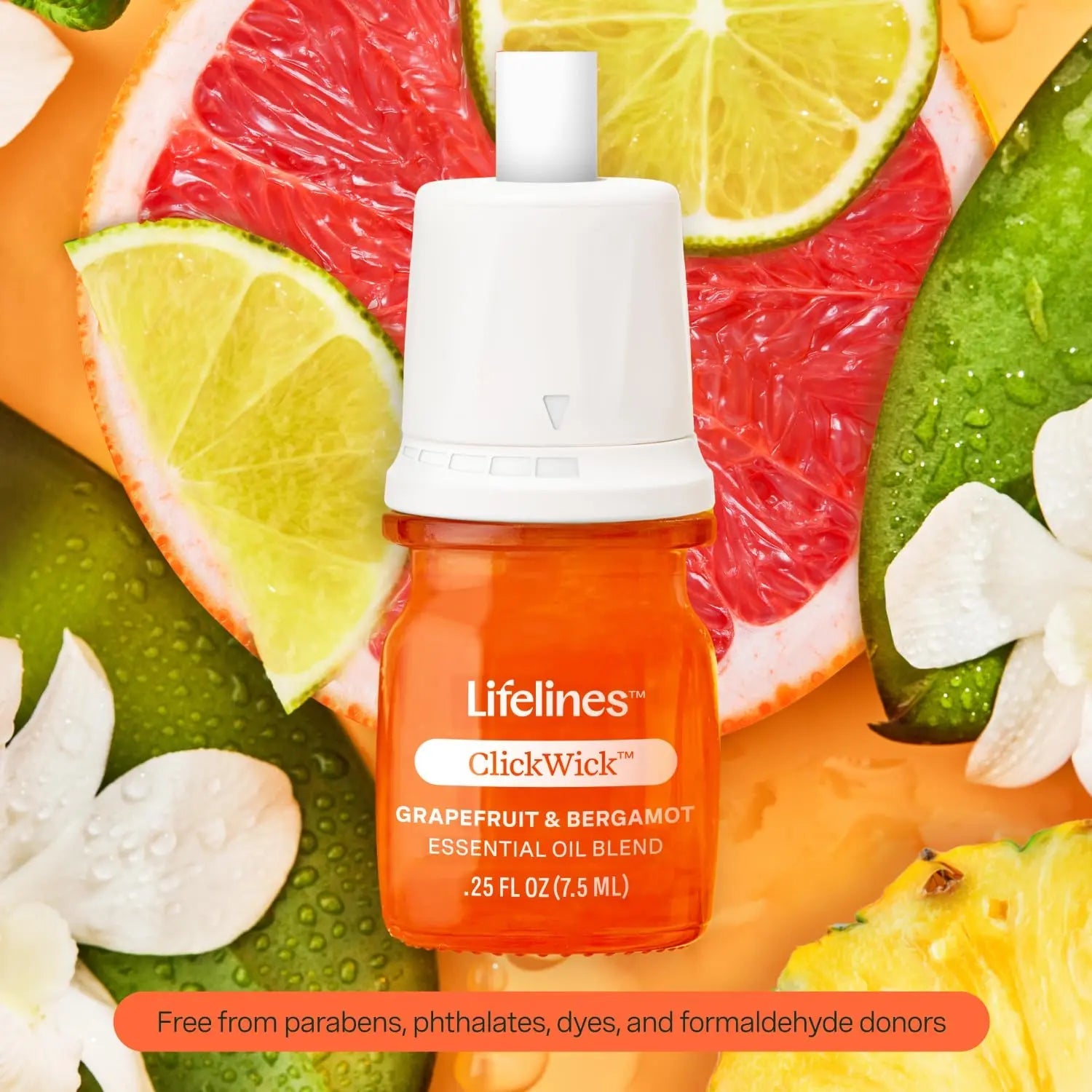 Lifelines ClickWick Essential Oil Blend 2-Pack: in Bloom and Citrus Grove, for Lifelines ClickWick Essential Lifelines Au supplements
