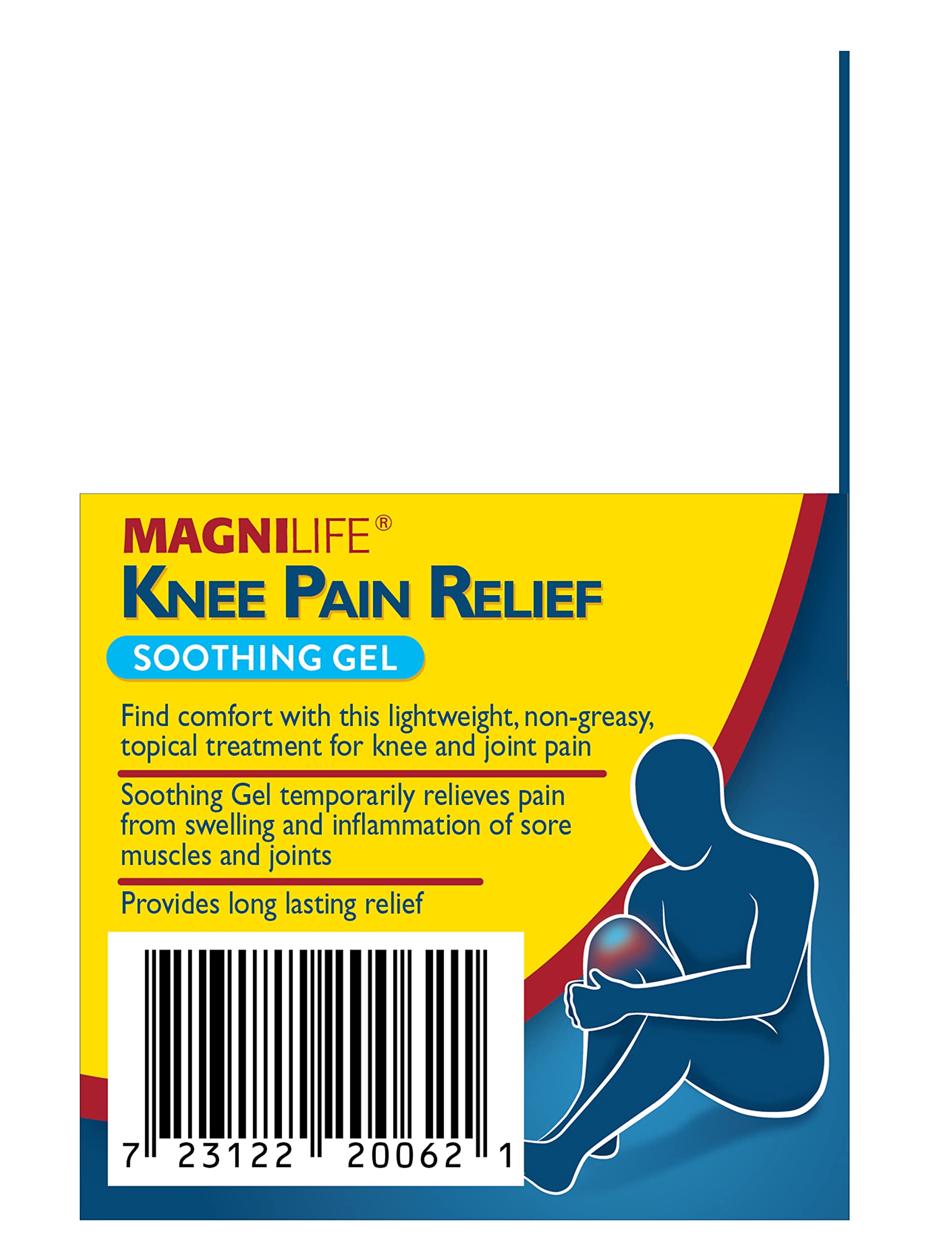 MagniLife Knee Pain Relief Gel (4 oz), Arnica-Based Gel for Joint Pain, Knee Stiffness & Swelling, Non-Greasy, No Staining, Massage-in Formula for Daily Knee Support & Comfort MagniLife Au supplements