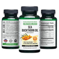 Siberian Sea Buckthorn Oil Capsules 200 Softgels | from Wild-harvested Siberian Sea Siberian Green Au supplements