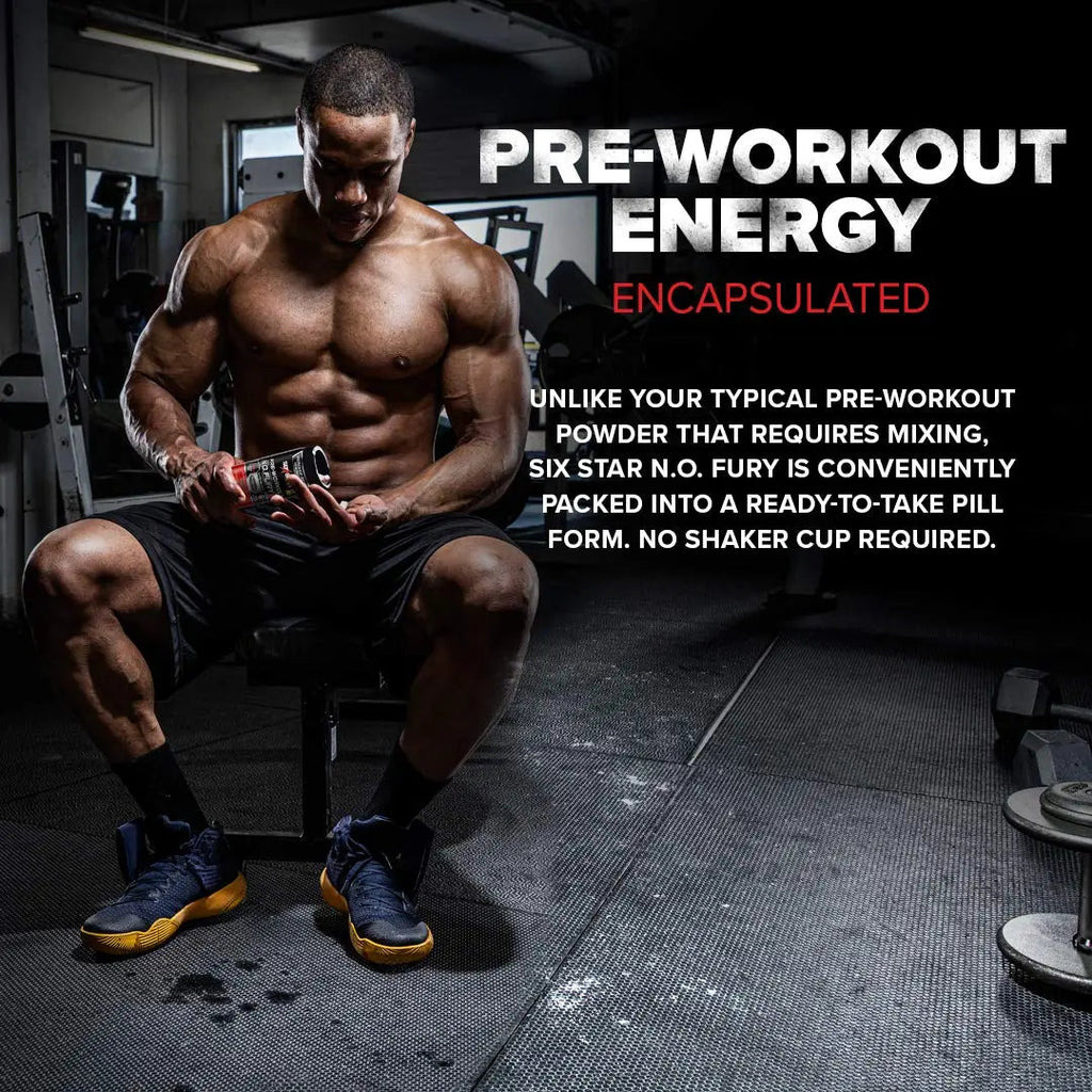 Six Star Nitric Oxide Supplement Nitric Oxide Fury Pre-Workout Pre Workout Nitric Oxide Six Star Au supplements