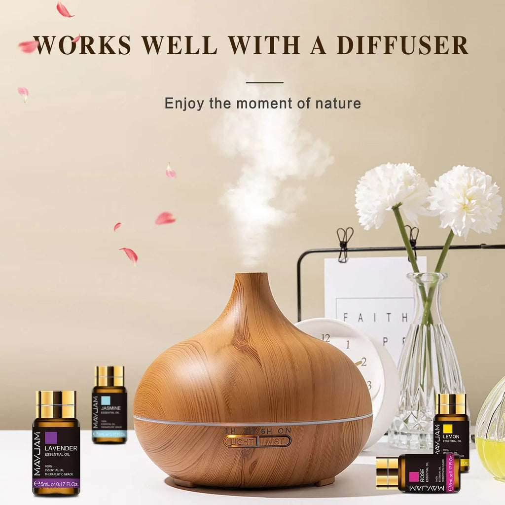 MAYJAM Tea Tree 20 Pcs Pure Essential Oil Gift Set, for Diffuser, Humidifiers, Skin Care, Massage MAYJAM Au supplements