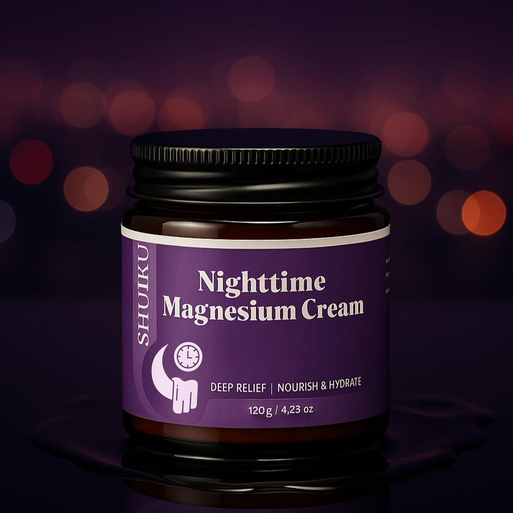 Magnesium Lotion for Sleep & Calm, Topical Magnesium Cream for Relaxation, Nightly Calm, Better Sleep, and for Leg Cramps & Pain SHUIKU Au supplements