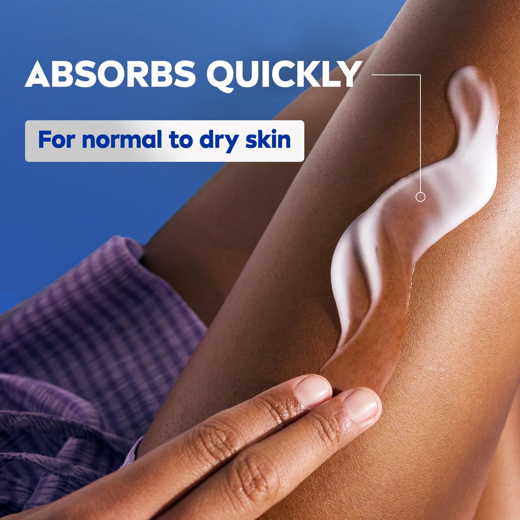 NIVEA Oil Infused Cherry Blossom and Jojoba Oil Body Lotion for Women, Fast-Absorbing and Non-Greasy Cherry Blossom Scented