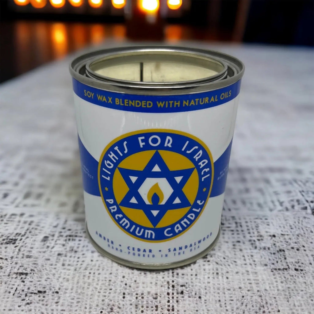 Long-Burning, One-Pint Premium Candles for Men | Vintage Inspired Oil Can Design | Soy Wax FURY BROS. Au supplements