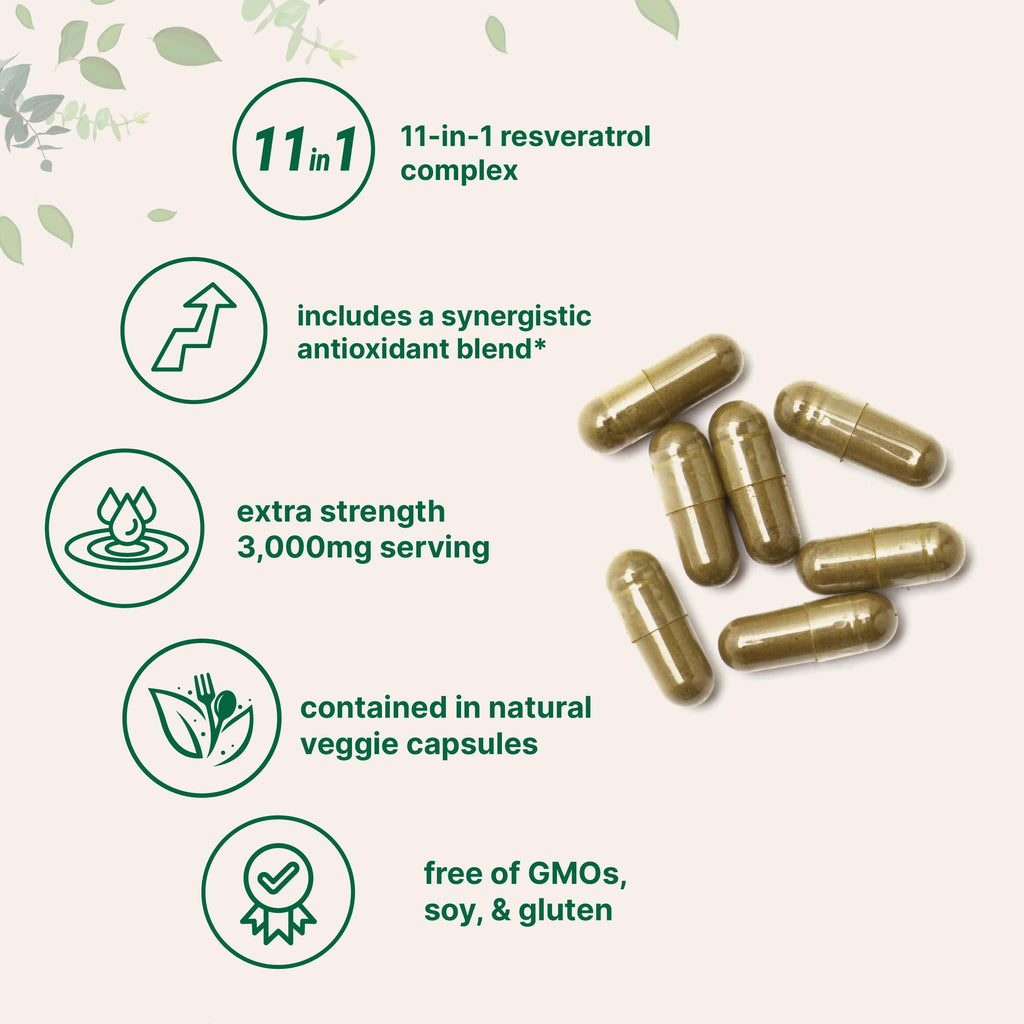 Micro Ingredients Resveratrol NAD Complex 3,000mg for Women & Men, 240 Veggie Capsules | NMN Supplement Alternative | 11-in-1 Blend with NAD+, Quercetin, Moringa, Berberine, Grape Seed, & Oregano Micro Ingredients Au supplements
