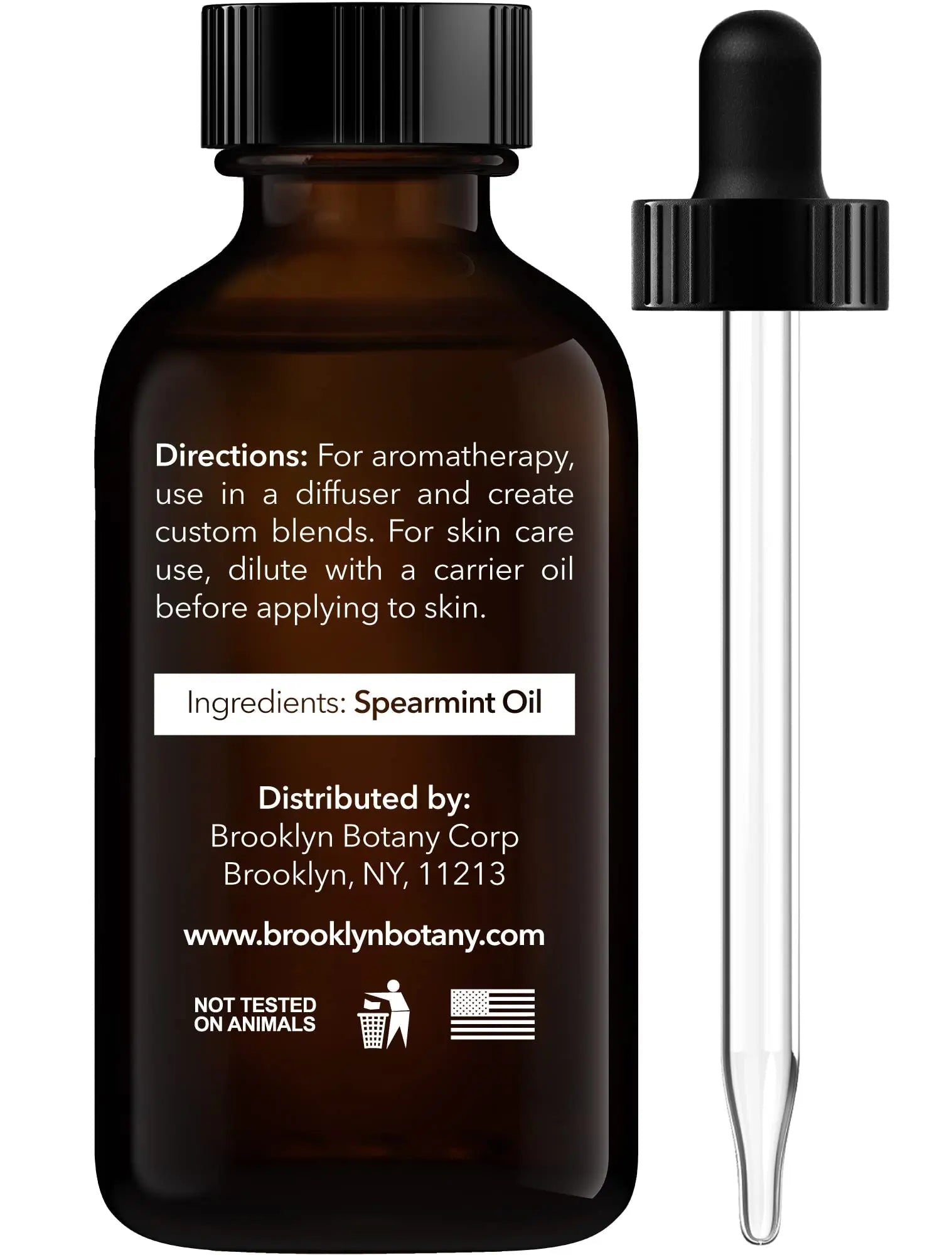 Brooklyn Botany Spearmint Essential Oil – 100% Pure and Natural – Premium Grade Oil Brooklyn Botany Au supplements