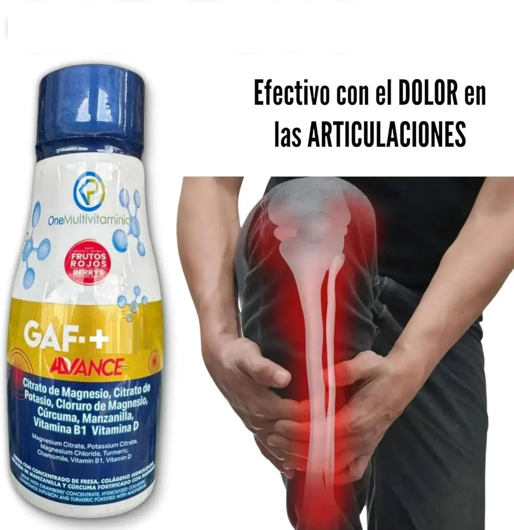 Gaf + Formula avanzada - Multivitamin, 10.14 Fl Oz, 300ML, Red Fruit Flavor Generic Au supplements