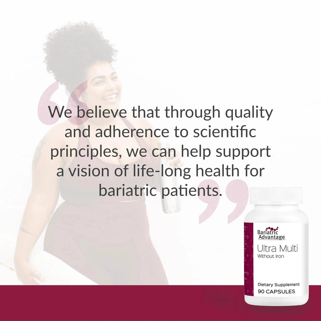 Bariatric Advantage Ultra Multi Without Iron, High Potency Daily Multivitamin for Bariatric Surgery Patients Bariatric Advantage Au supplements