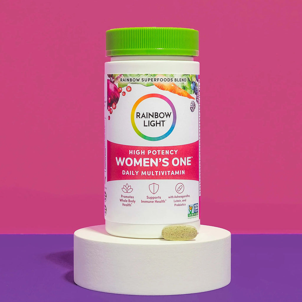 Rainbow Light Multivitamin for Women, Vitamin C, D & Zinc, Probiotics, Women’s One Rainbow Light Au supplements