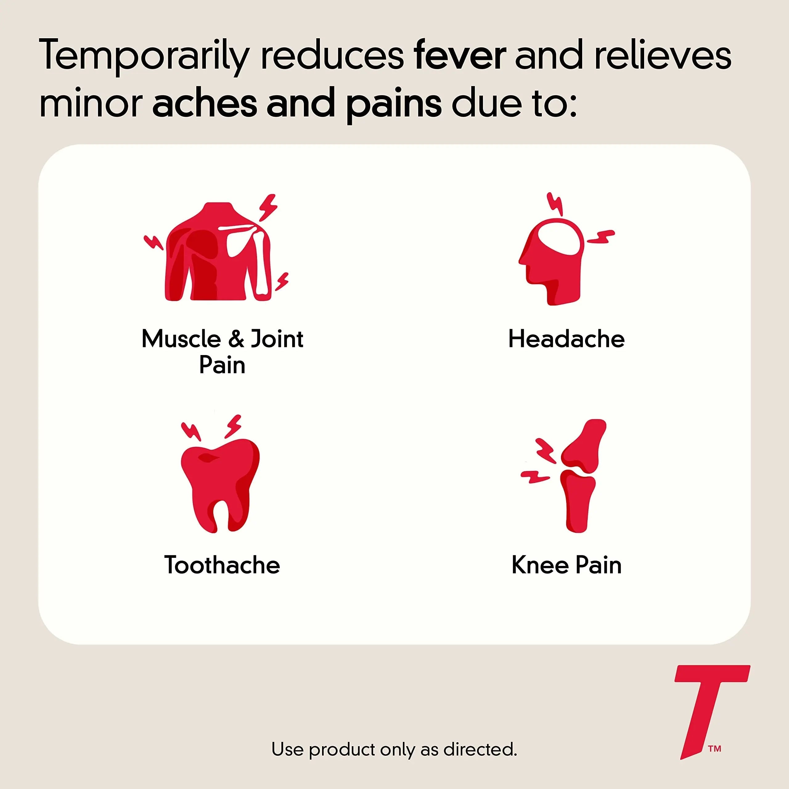 Tylenol Extra Strength Pain Relief Pills, Fast, Strong Pain Relief, Acetaminophen 500 mg Caplets, Pain Reliever & Fever Reducer Medicine for Headache, Backache, Toothache & Minor Arthritis, 100 Count Tylenol Au supplements